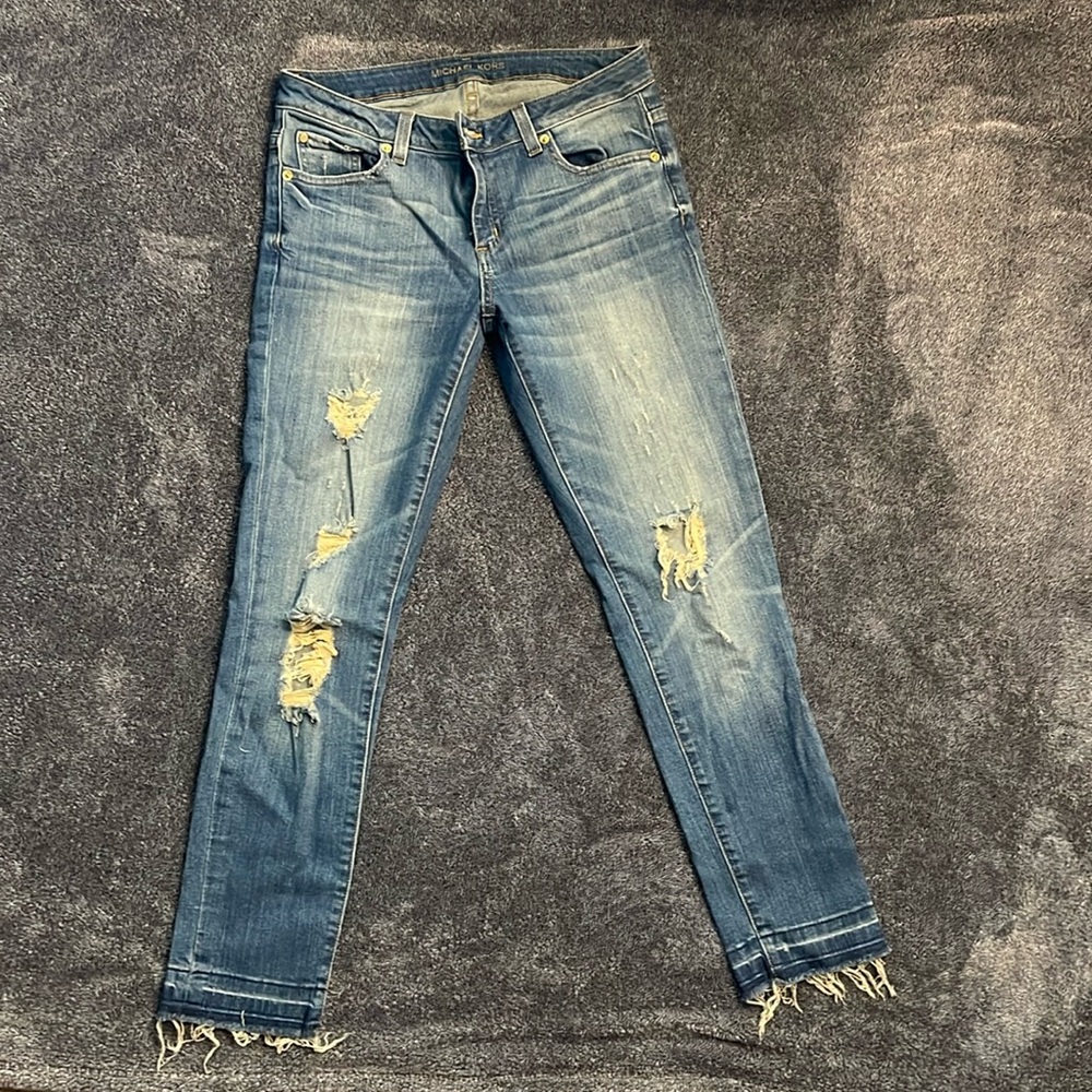 Michael Kors denim capris